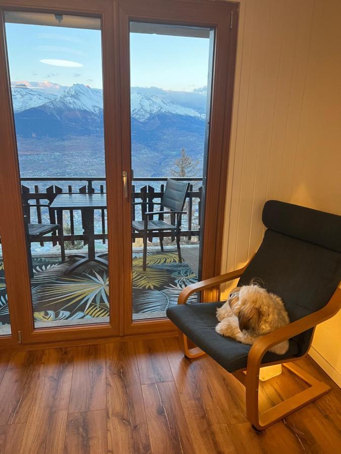 Cosy Studio For 4 Near Ski Lift, Melezes K22 Veysonnaz Εξωτερικό φωτογραφία